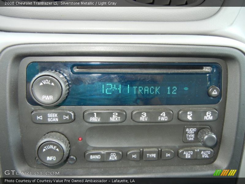 Silverstone Metallic / Light Gray 2008 Chevrolet TrailBlazer LS
