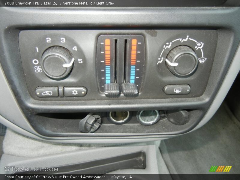 Silverstone Metallic / Light Gray 2008 Chevrolet TrailBlazer LS