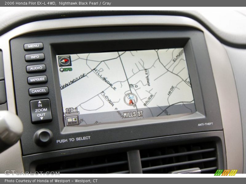 Nighthawk Black Pearl / Gray 2006 Honda Pilot EX-L 4WD