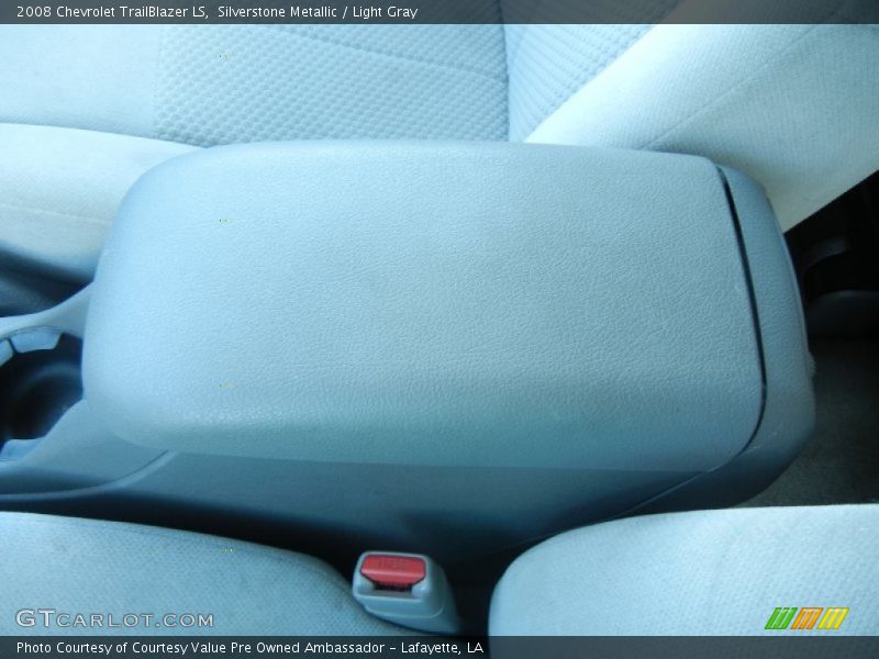 Silverstone Metallic / Light Gray 2008 Chevrolet TrailBlazer LS