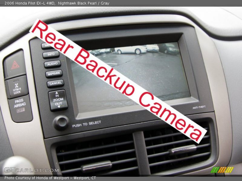 Nighthawk Black Pearl / Gray 2006 Honda Pilot EX-L 4WD