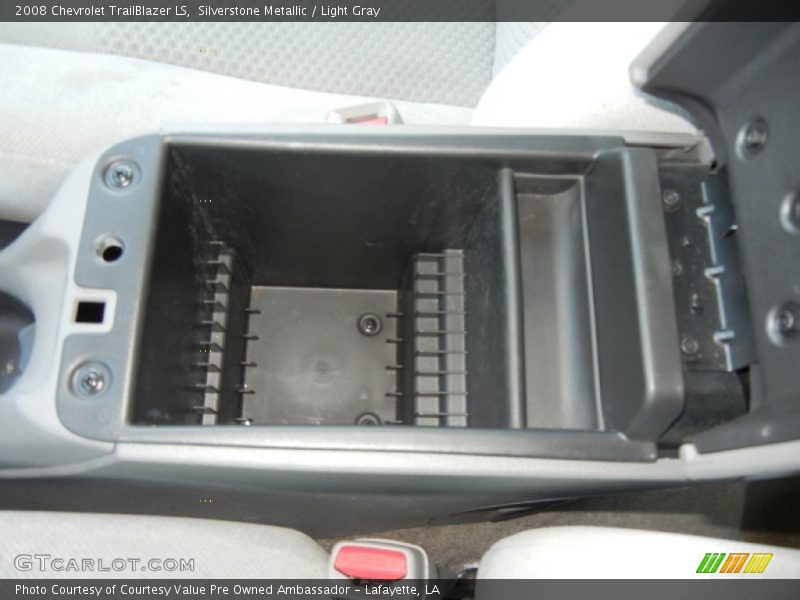 Silverstone Metallic / Light Gray 2008 Chevrolet TrailBlazer LS