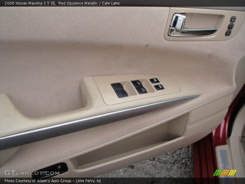 Red Opulence Metallic / Cafe Latte 2006 Nissan Maxima 3.5 SE