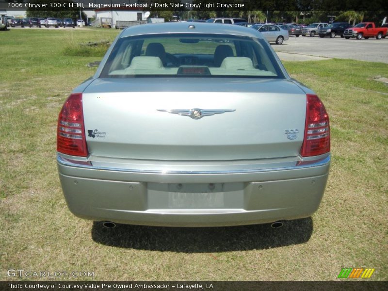 Magnesium Pearlcoat / Dark Slate Gray/Light Graystone 2006 Chrysler 300 C HEMI