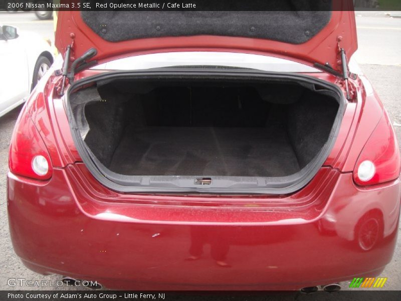 Red Opulence Metallic / Cafe Latte 2006 Nissan Maxima 3.5 SE
