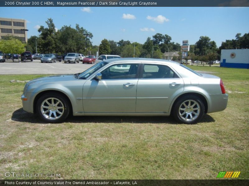 Magnesium Pearlcoat / Dark Slate Gray/Light Graystone 2006 Chrysler 300 C HEMI
