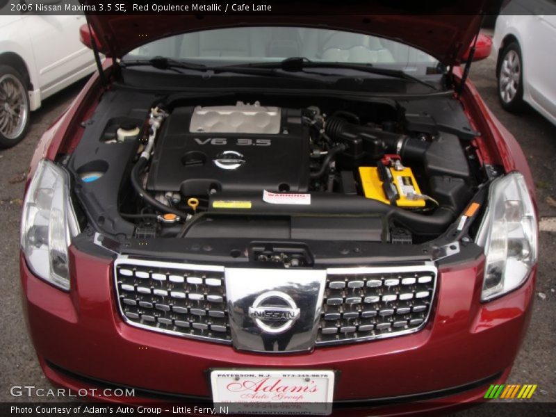Red Opulence Metallic / Cafe Latte 2006 Nissan Maxima 3.5 SE