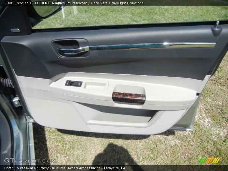 Magnesium Pearlcoat / Dark Slate Gray/Light Graystone 2006 Chrysler 300 C HEMI
