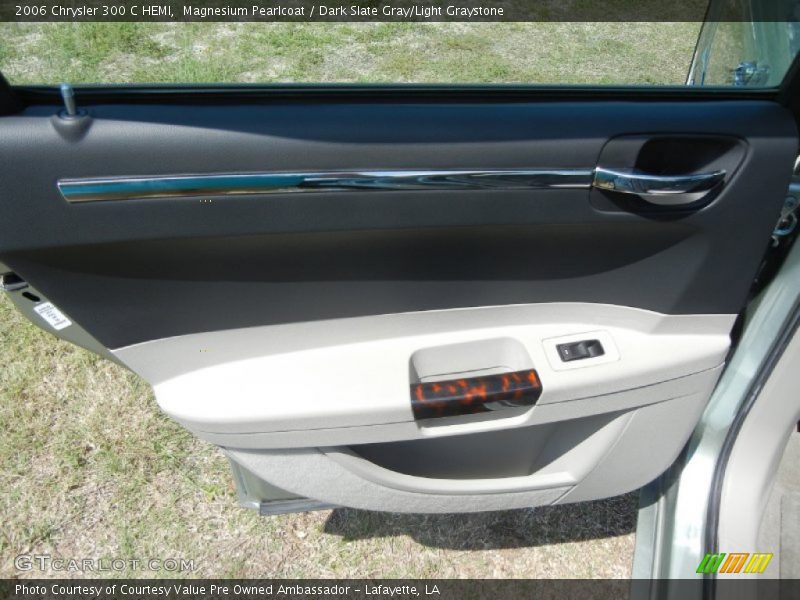 Magnesium Pearlcoat / Dark Slate Gray/Light Graystone 2006 Chrysler 300 C HEMI