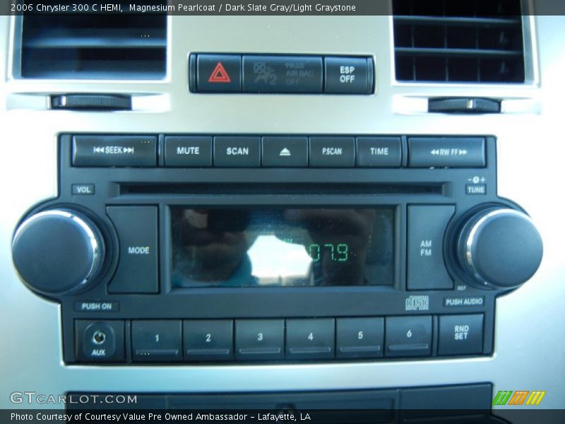 Magnesium Pearlcoat / Dark Slate Gray/Light Graystone 2006 Chrysler 300 C HEMI