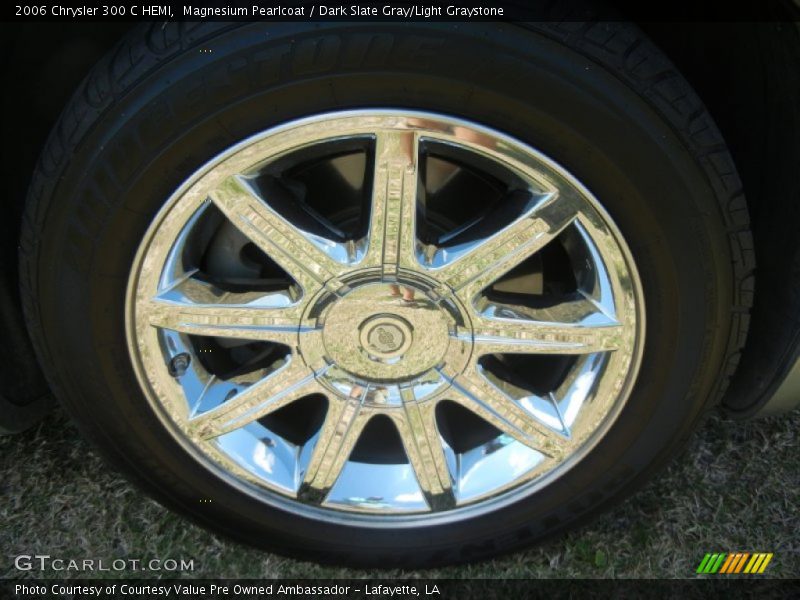 Magnesium Pearlcoat / Dark Slate Gray/Light Graystone 2006 Chrysler 300 C HEMI