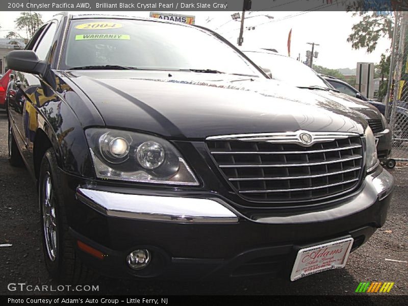 Brilliant Black Crystal Pearl / Dark Slate Gray 2004 Chrysler Pacifica AWD