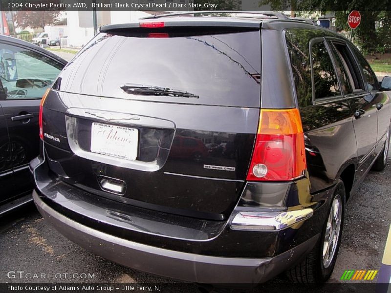 Brilliant Black Crystal Pearl / Dark Slate Gray 2004 Chrysler Pacifica AWD
