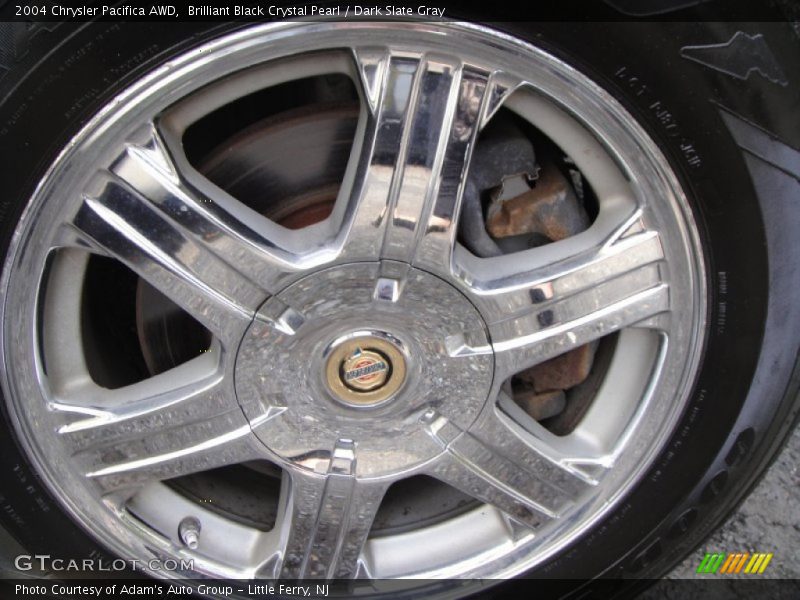 Brilliant Black Crystal Pearl / Dark Slate Gray 2004 Chrysler Pacifica AWD