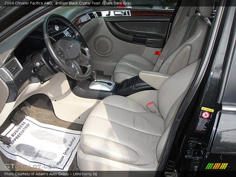 Brilliant Black Crystal Pearl / Dark Slate Gray 2004 Chrysler Pacifica AWD