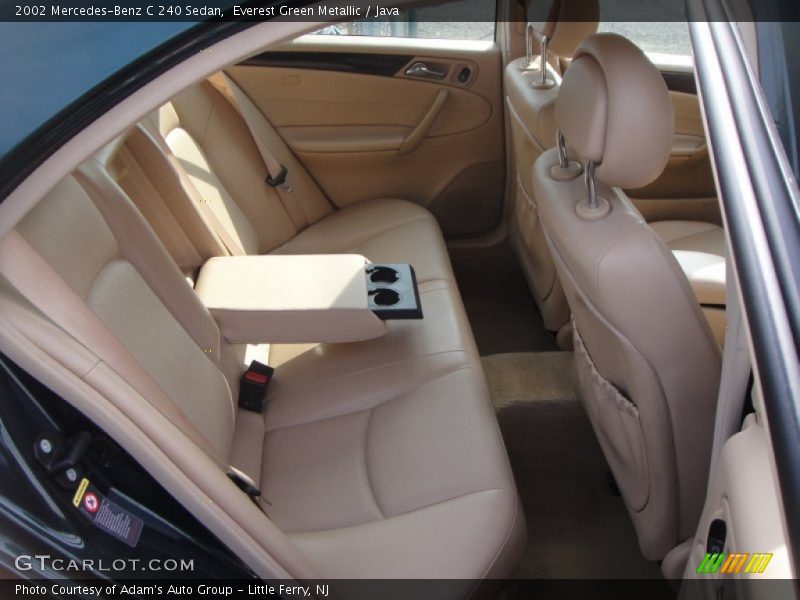 Everest Green Metallic / Java 2002 Mercedes-Benz C 240 Sedan