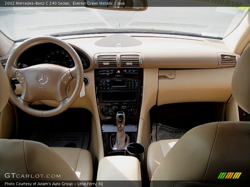 Everest Green Metallic / Java 2002 Mercedes-Benz C 240 Sedan