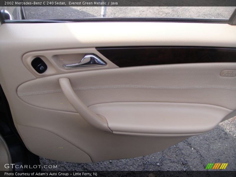 Everest Green Metallic / Java 2002 Mercedes-Benz C 240 Sedan