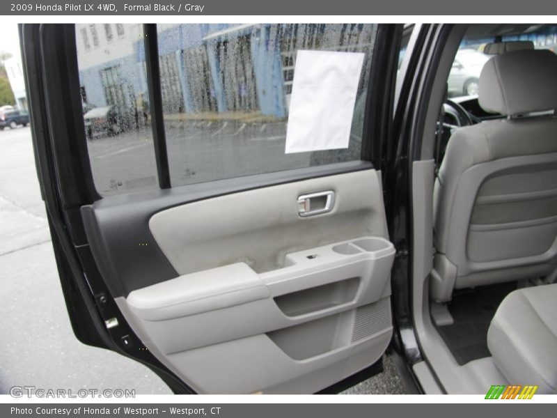 Formal Black / Gray 2009 Honda Pilot LX 4WD