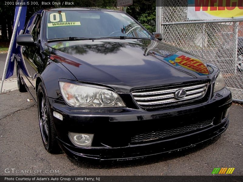 Black Onyx / Black 2001 Lexus IS 300