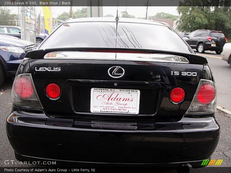 Black Onyx / Black 2001 Lexus IS 300