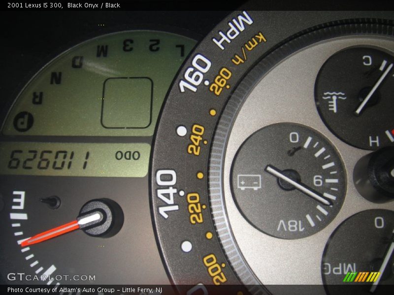 Black Onyx / Black 2001 Lexus IS 300