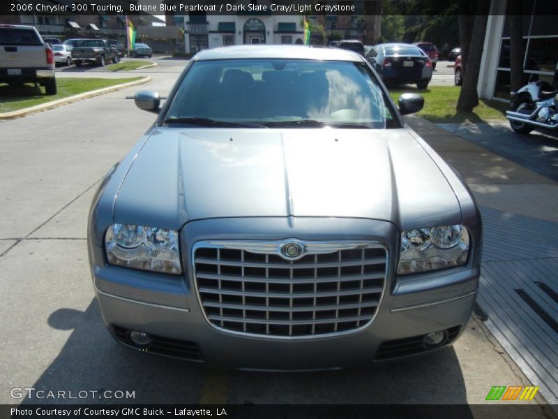 Butane Blue Pearlcoat / Dark Slate Gray/Light Graystone 2006 Chrysler 300 Touring
