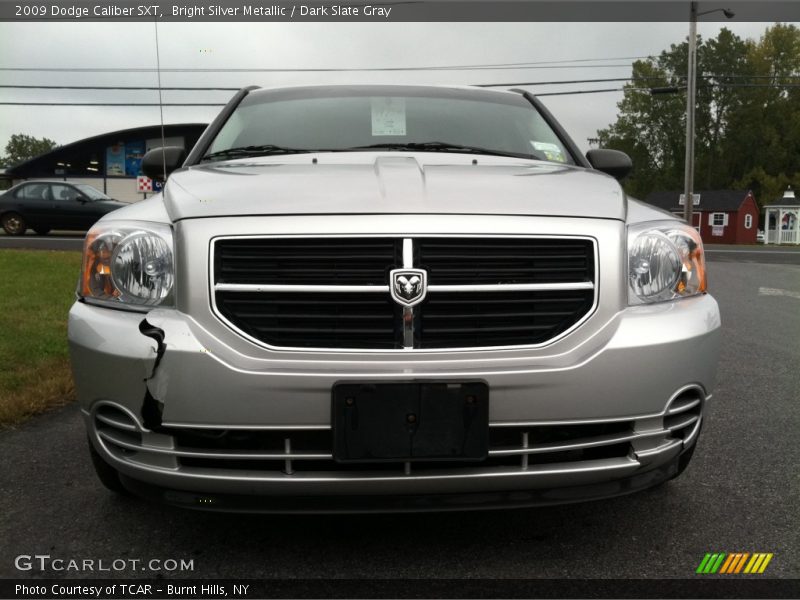 Bright Silver Metallic / Dark Slate Gray 2009 Dodge Caliber SXT