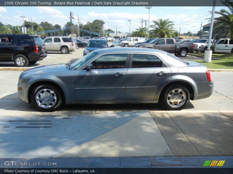 Butane Blue Pearlcoat / Dark Slate Gray/Light Graystone 2006 Chrysler 300 Touring