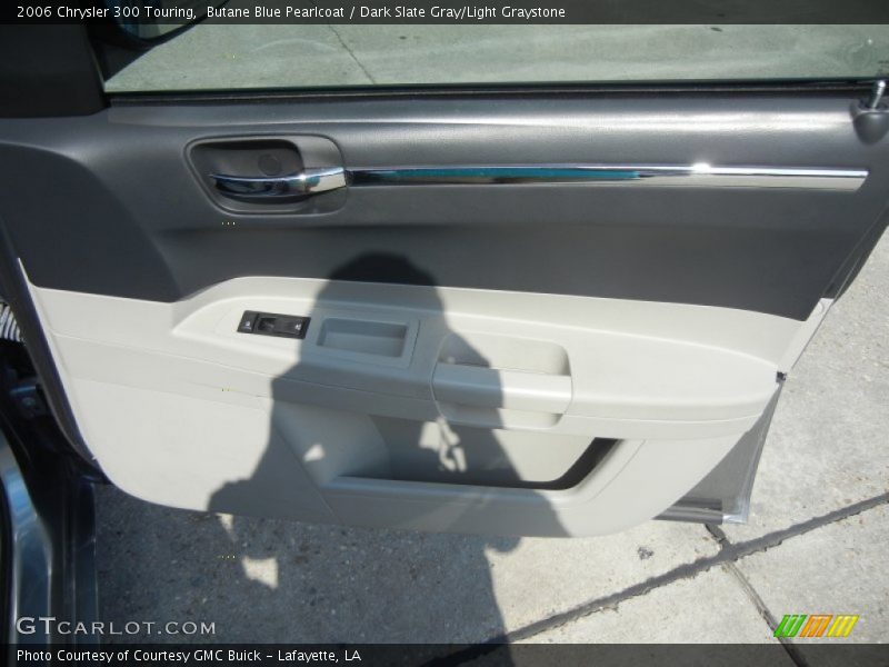 Butane Blue Pearlcoat / Dark Slate Gray/Light Graystone 2006 Chrysler 300 Touring