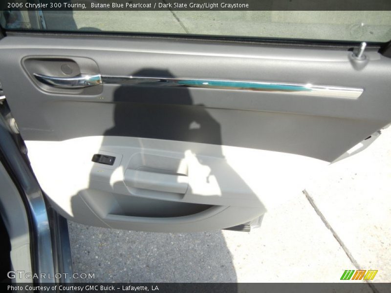 Butane Blue Pearlcoat / Dark Slate Gray/Light Graystone 2006 Chrysler 300 Touring