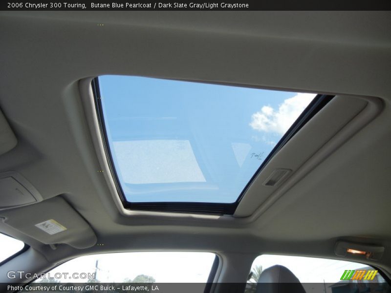 Butane Blue Pearlcoat / Dark Slate Gray/Light Graystone 2006 Chrysler 300 Touring