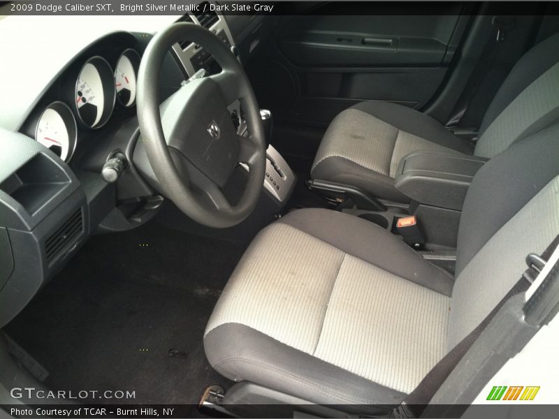 Bright Silver Metallic / Dark Slate Gray 2009 Dodge Caliber SXT