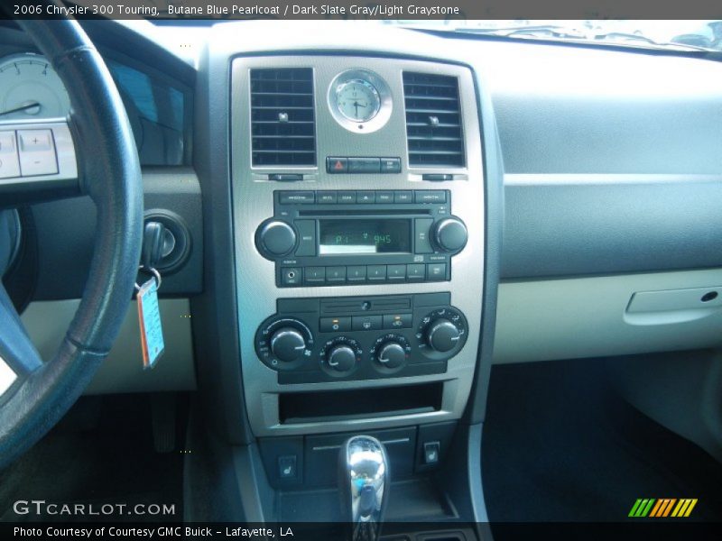 Butane Blue Pearlcoat / Dark Slate Gray/Light Graystone 2006 Chrysler 300 Touring
