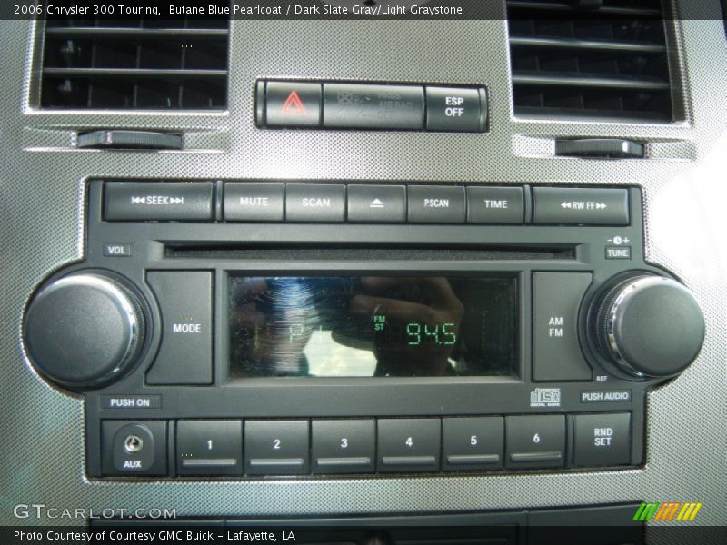Butane Blue Pearlcoat / Dark Slate Gray/Light Graystone 2006 Chrysler 300 Touring