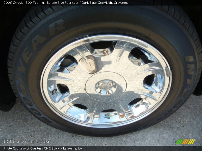 Butane Blue Pearlcoat / Dark Slate Gray/Light Graystone 2006 Chrysler 300 Touring