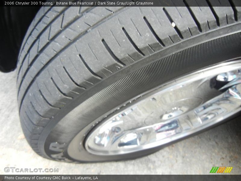 Butane Blue Pearlcoat / Dark Slate Gray/Light Graystone 2006 Chrysler 300 Touring