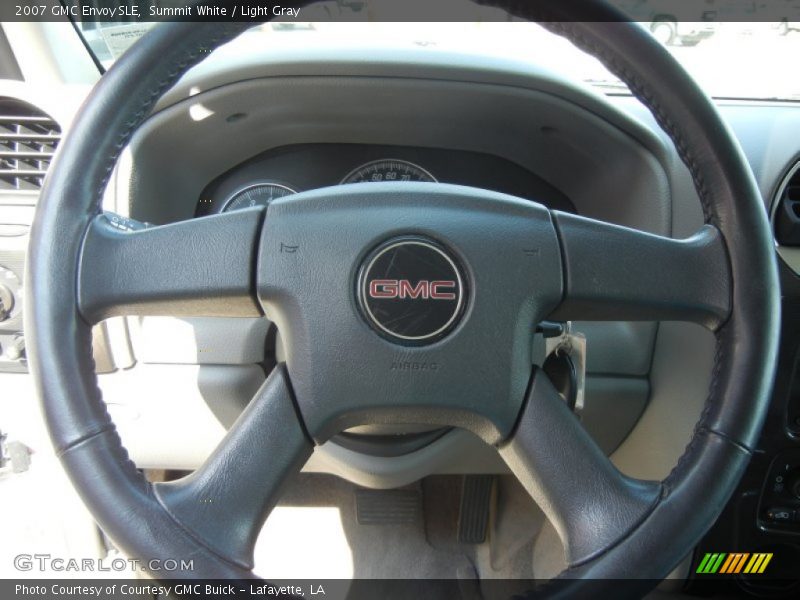 Summit White / Light Gray 2007 GMC Envoy SLE