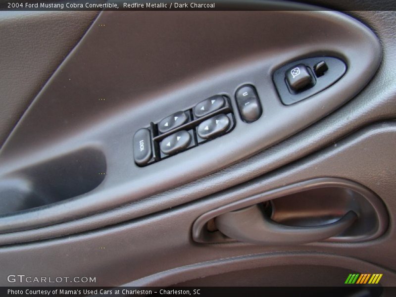 Redfire Metallic / Dark Charcoal 2004 Ford Mustang Cobra Convertible