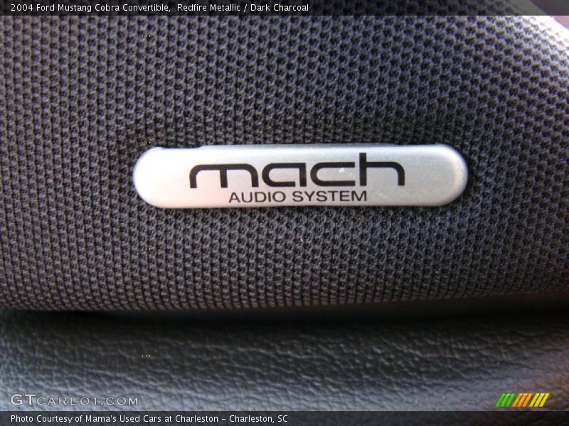 Audio System of 2004 Mustang Cobra Convertible