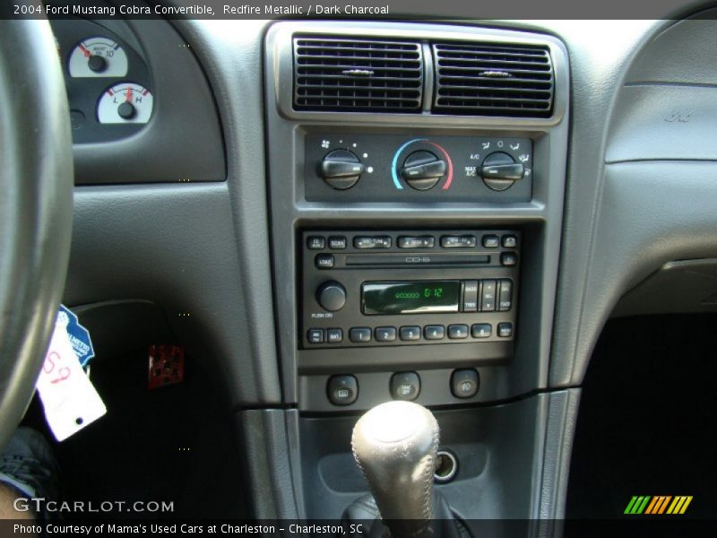 Controls of 2004 Mustang Cobra Convertible