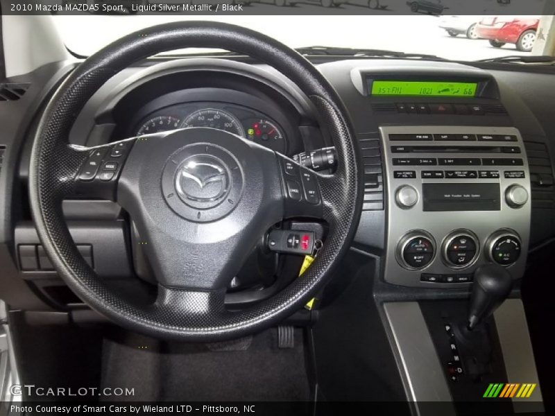 Liquid Silver Metallic / Black 2010 Mazda MAZDA5 Sport
