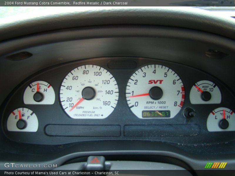 2004 Mustang Cobra Convertible Cobra Convertible Gauges