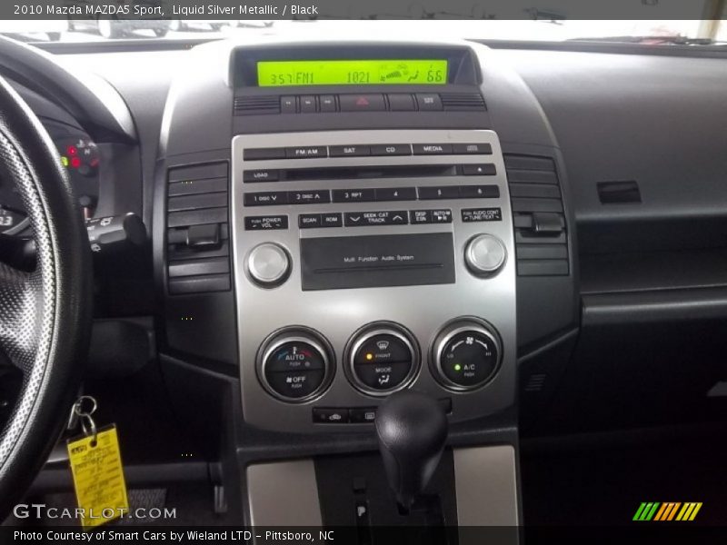 Controls of 2010 MAZDA5 Sport