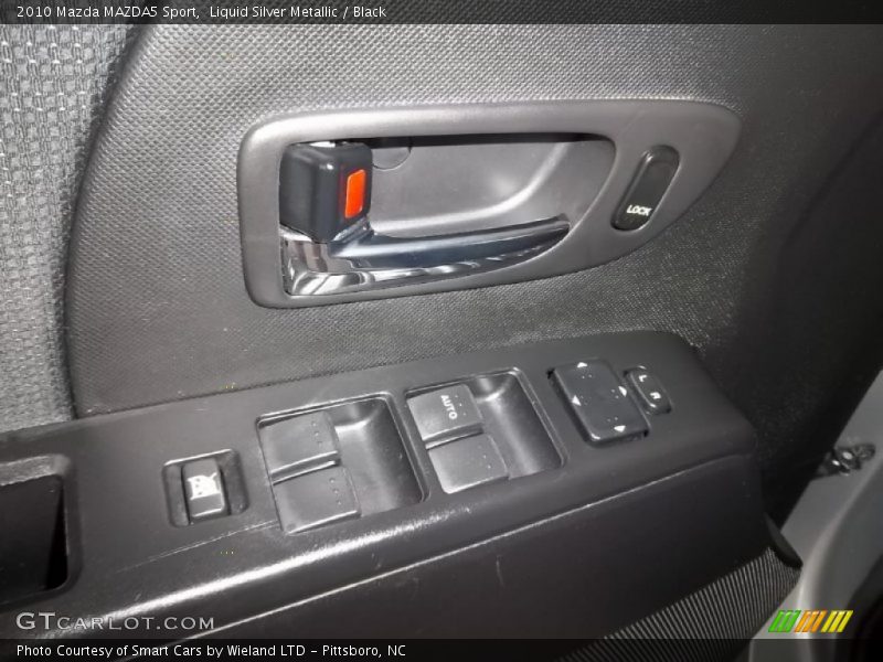 Liquid Silver Metallic / Black 2010 Mazda MAZDA5 Sport