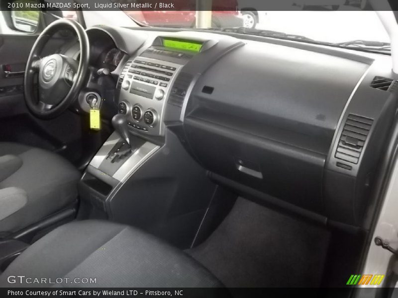 Liquid Silver Metallic / Black 2010 Mazda MAZDA5 Sport