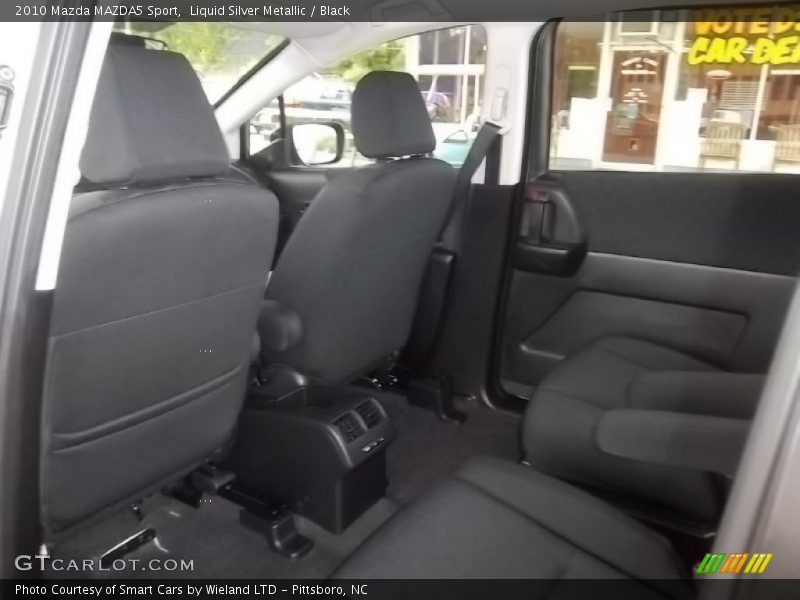 Liquid Silver Metallic / Black 2010 Mazda MAZDA5 Sport
