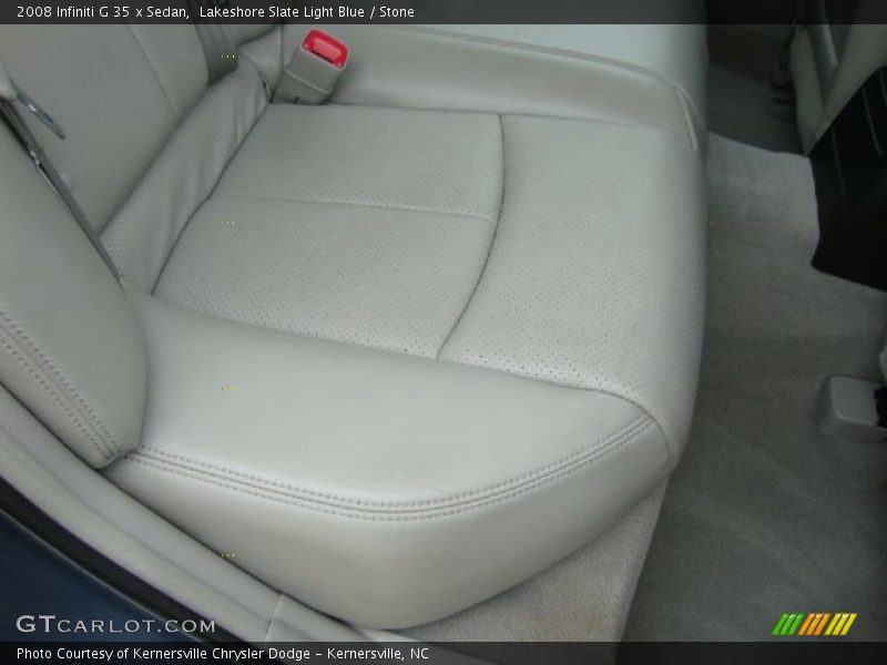 Lakeshore Slate Light Blue / Stone 2008 Infiniti G 35 x Sedan