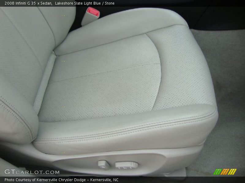 Lakeshore Slate Light Blue / Stone 2008 Infiniti G 35 x Sedan
