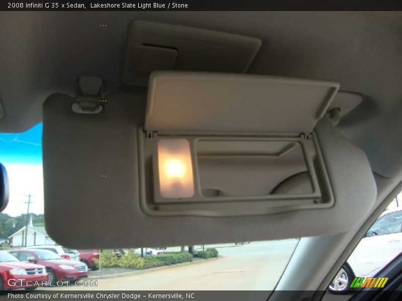 Lakeshore Slate Light Blue / Stone 2008 Infiniti G 35 x Sedan
